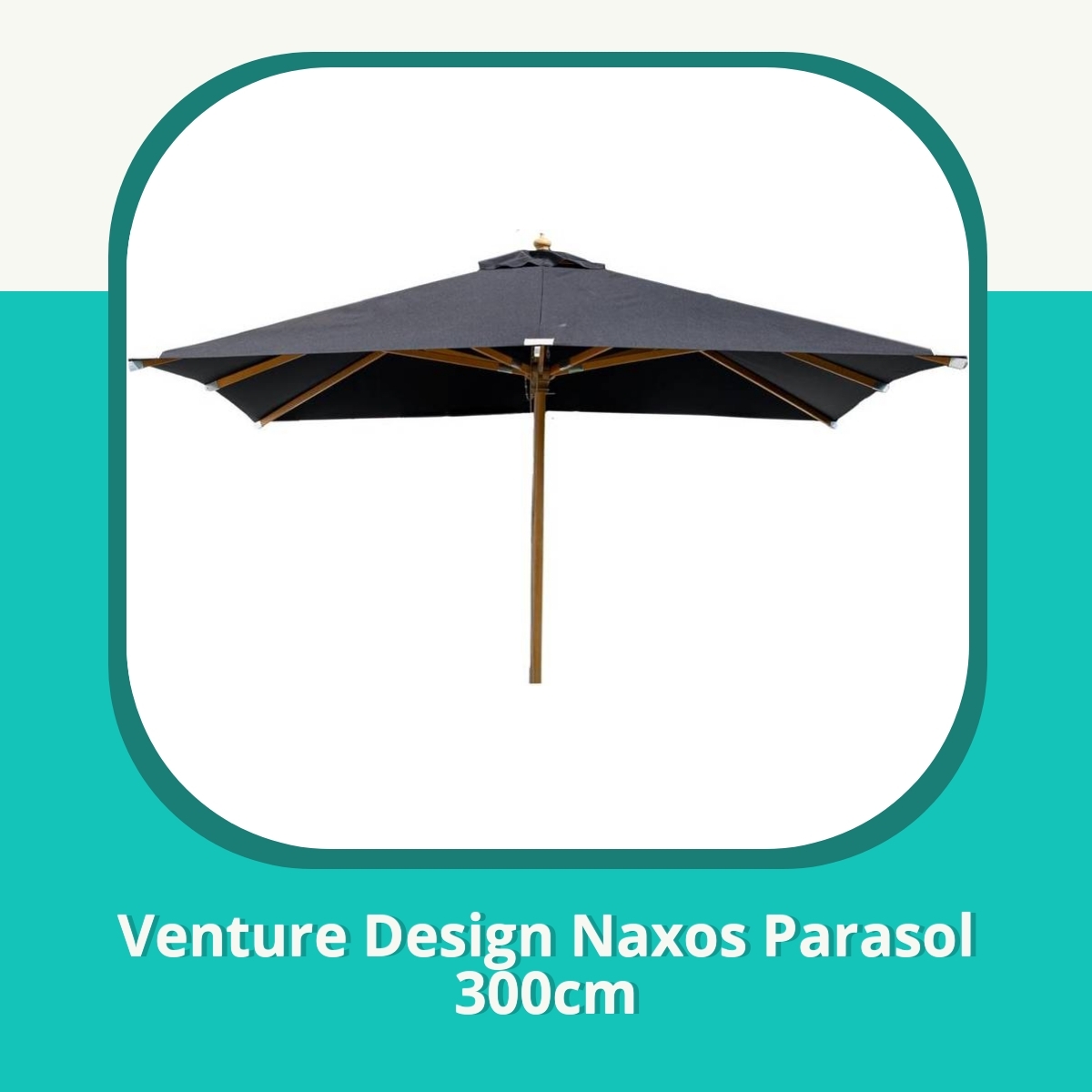 Anmeldelse af Venture Design Naxos Parasol 300cm