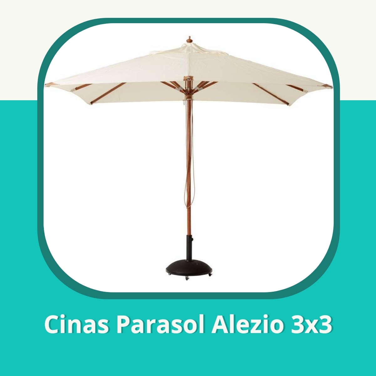 Anmeldelse af Cinas Parasol Alezio 3x3