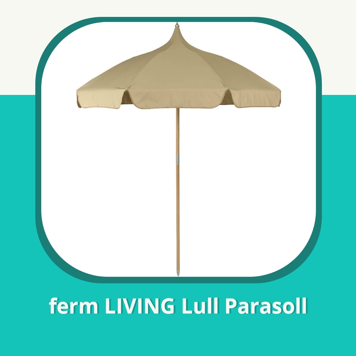 Anmeldelse af ferm LIVING Lull Parasoll