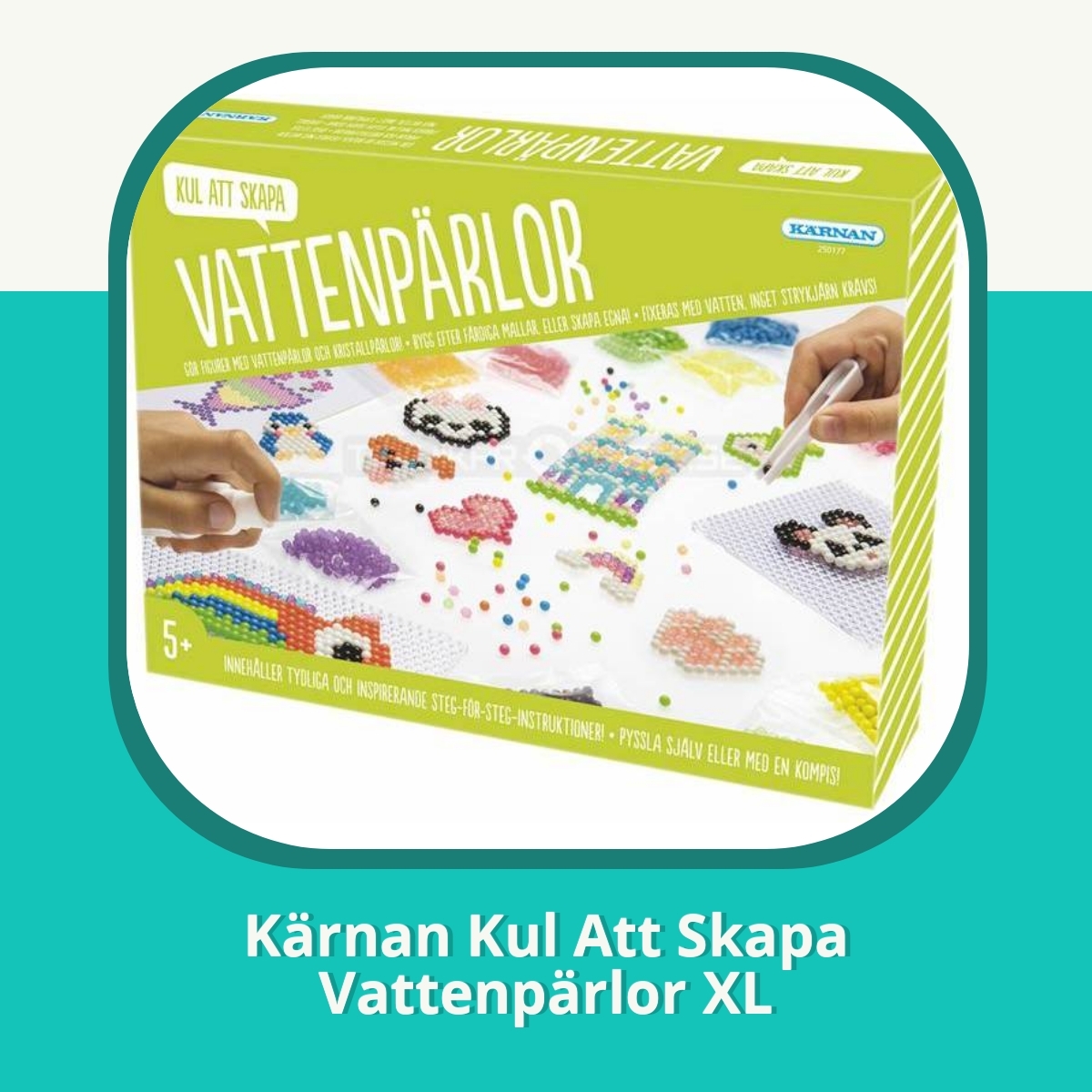 Recension af Kärnan Kul Att Skapa Vattenpärlor XL