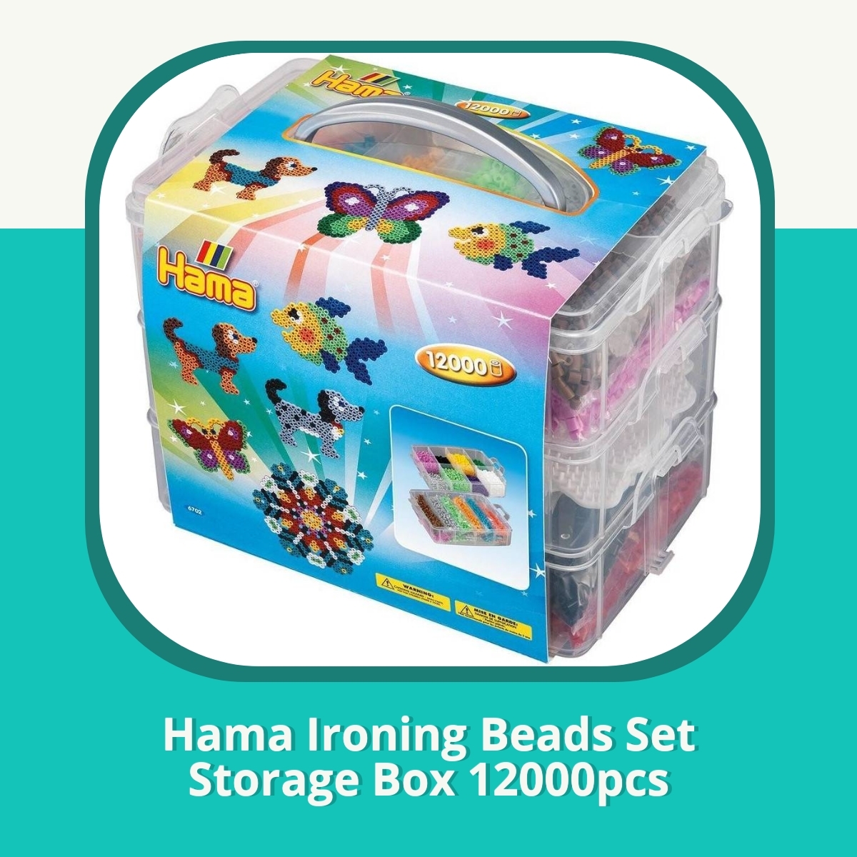 Recension af Hama Ironing Beads Set Storage Box 12000pcs