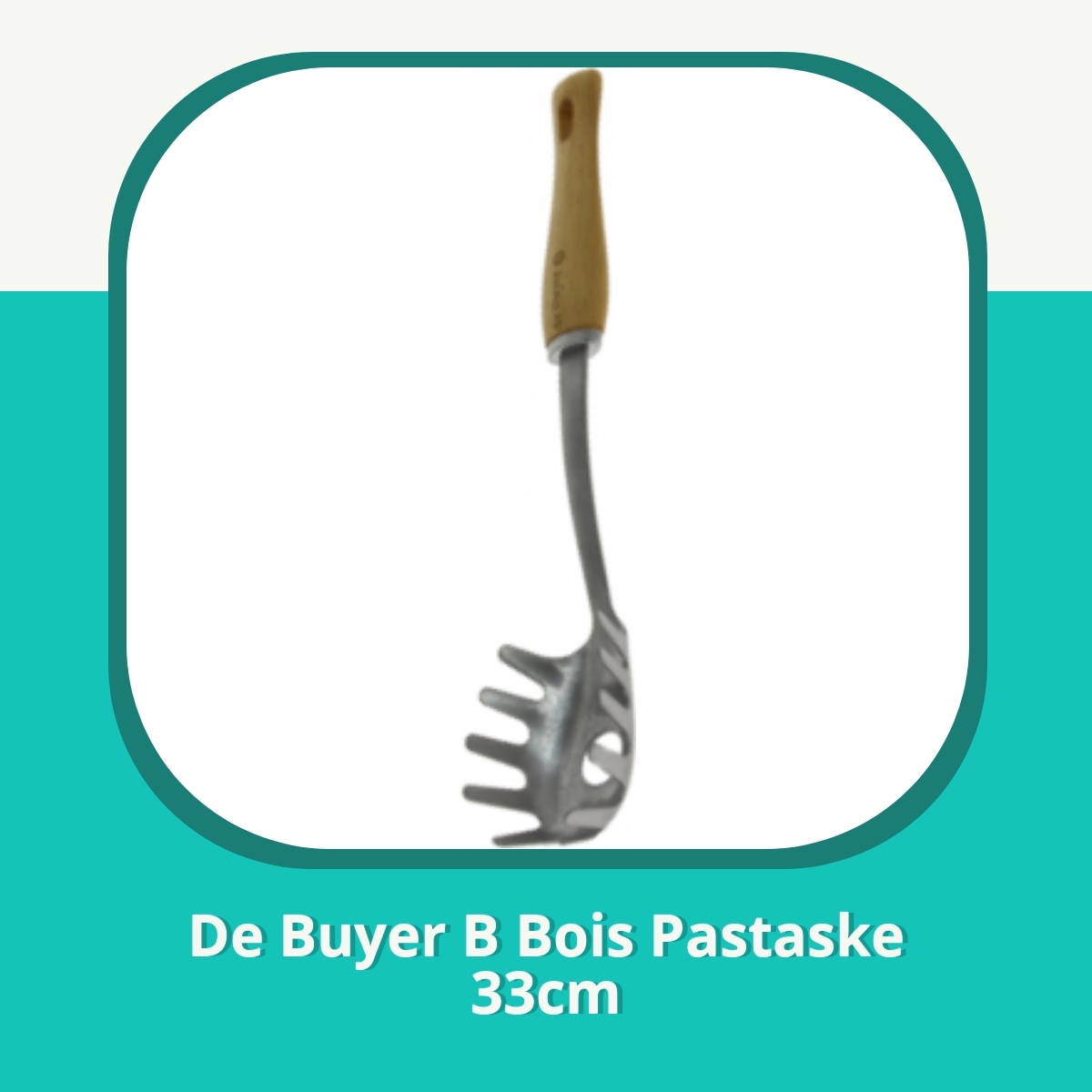 Anmeldelse af De Buyer B Bois Pastaske 33cm
