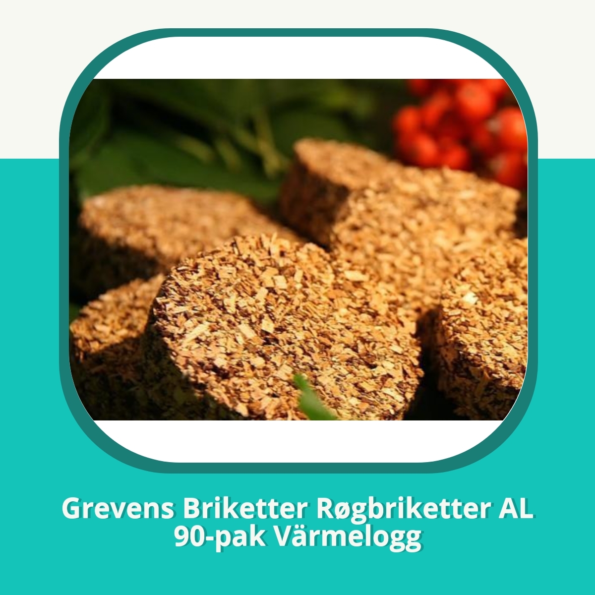 Recension af Grevens Briketter Røgbriketter AL 90-pak Värmelogg