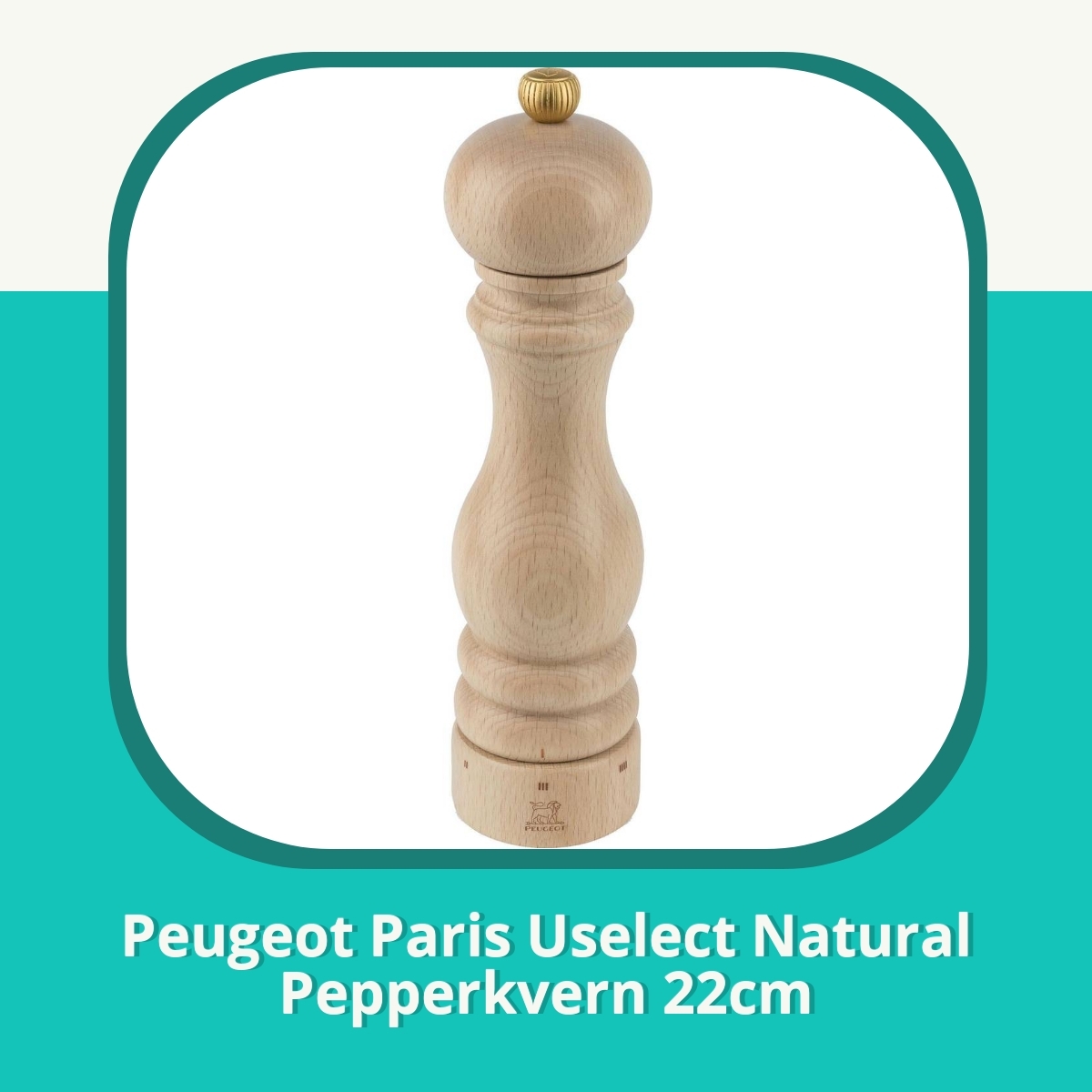 Anmeldelse af Peugeot Paris Uselect Natural Pepperkvern 22cm