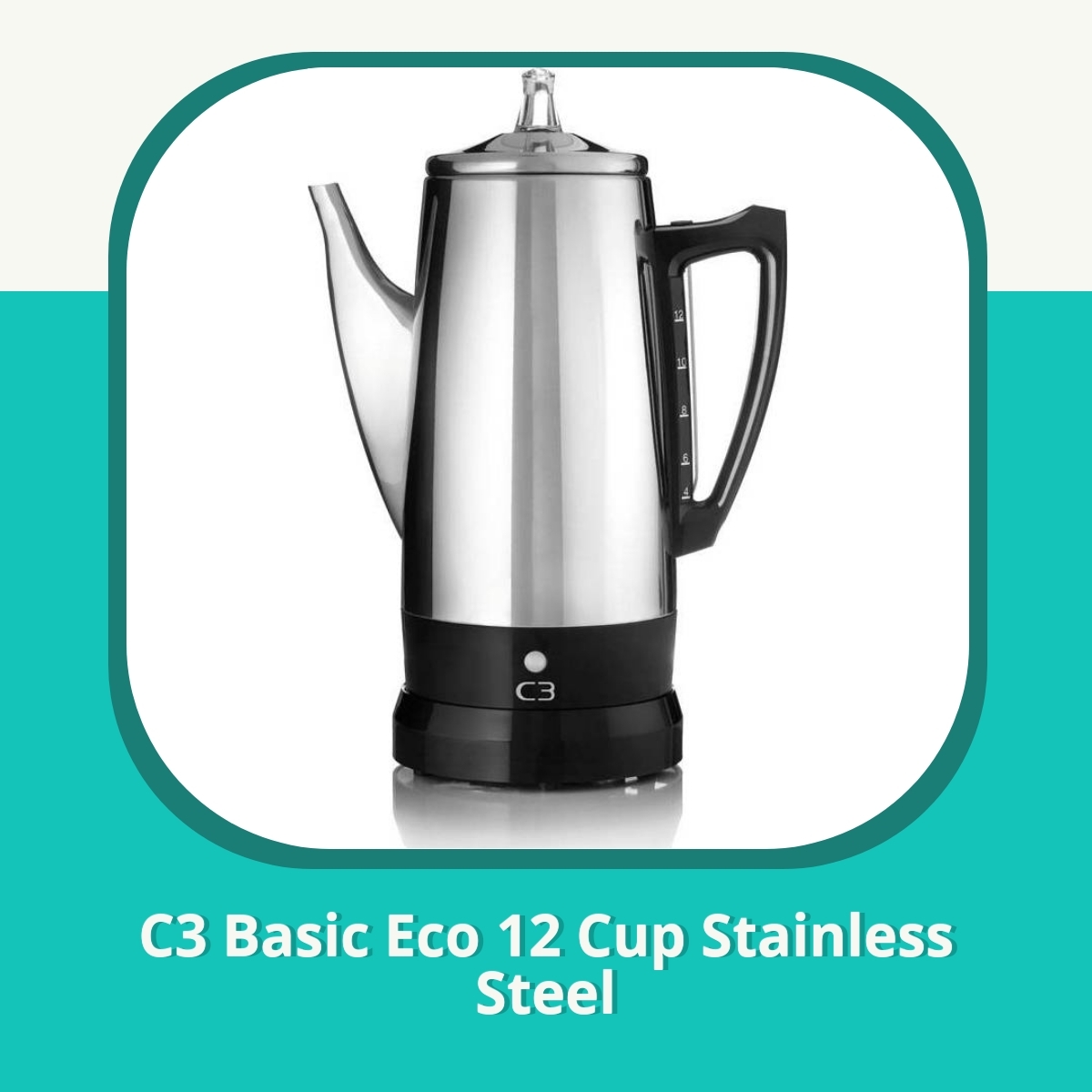 Recension af C3 Basic Eco 12 Cup Stainless Steel