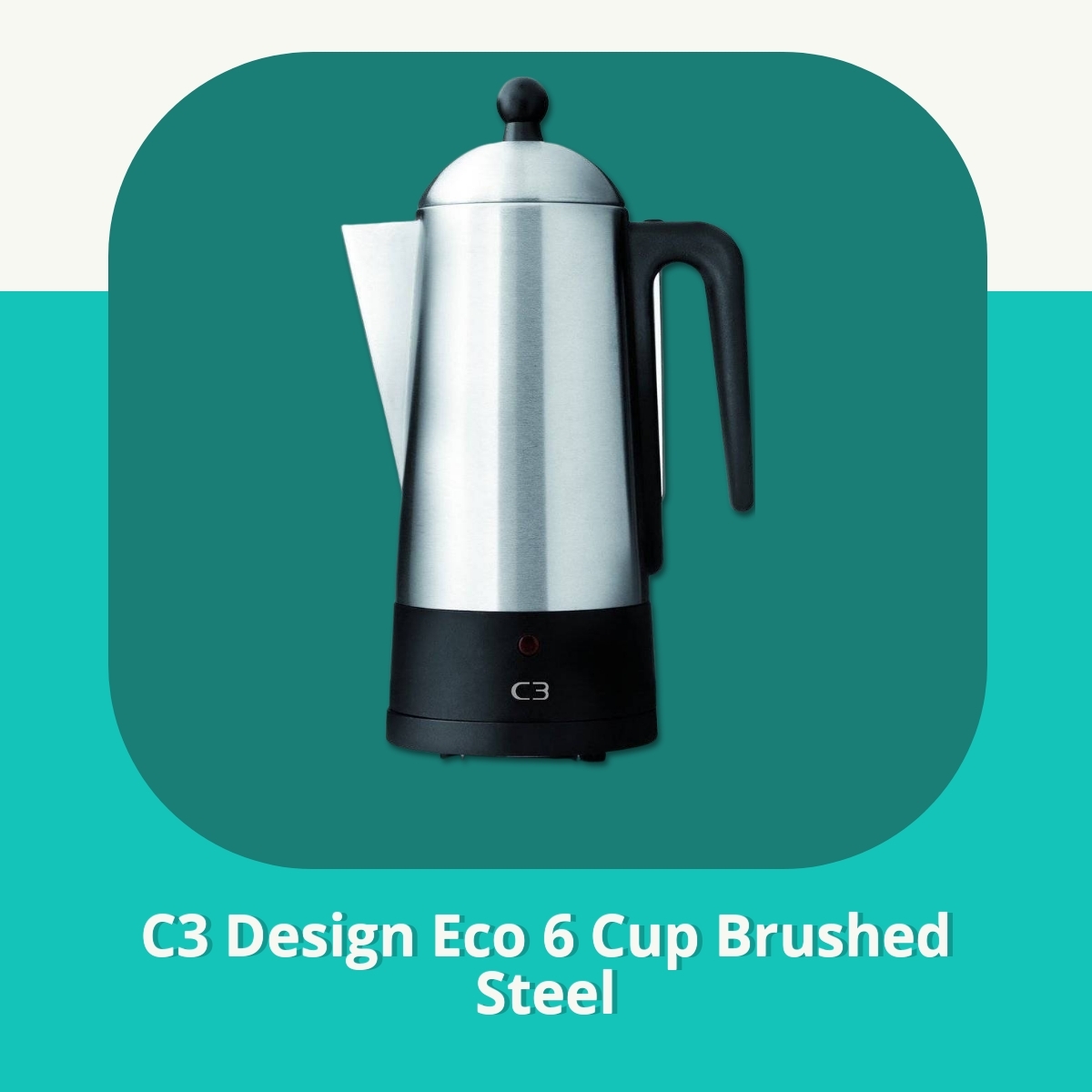 Anmeldelse af C3 Design Eco 6 Cup Brushed Steel