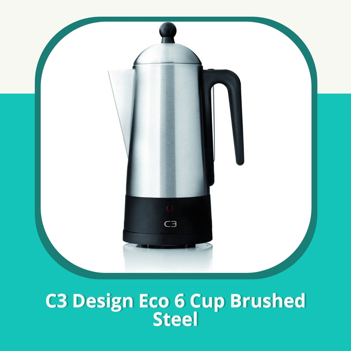 Recension af C3 Design Eco 6 Cup Brushed Steel