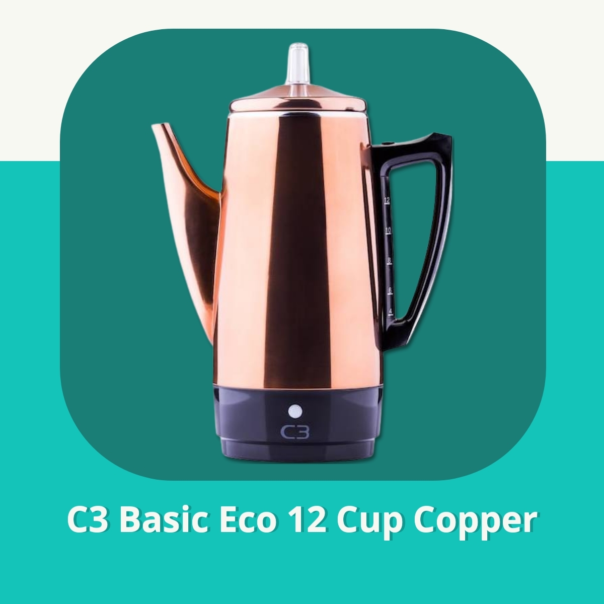 Anmeldelse af C3 Basic Eco 12 Cup Copper