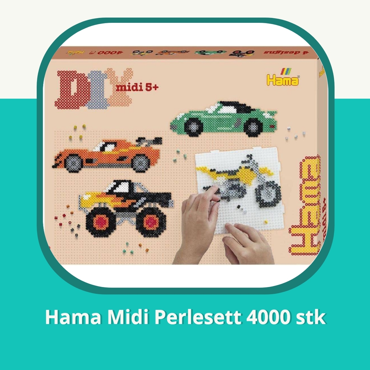 Anmeldelse af Hama Midi Perlesett 4000 stk