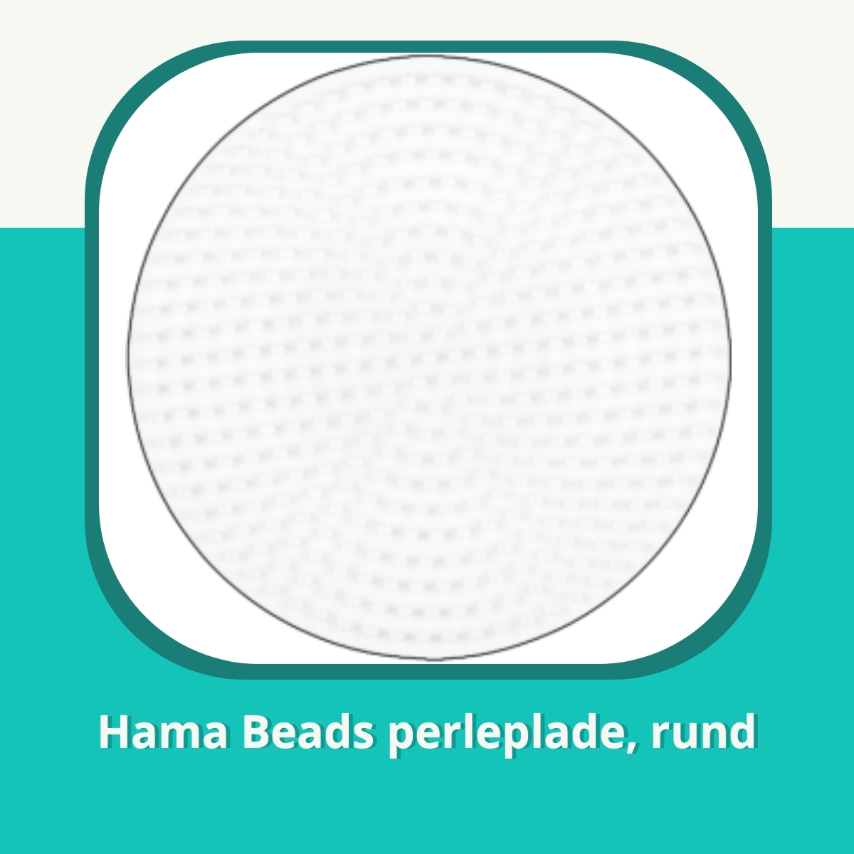 Anmeldelse af Hama Beads perleplade, rund