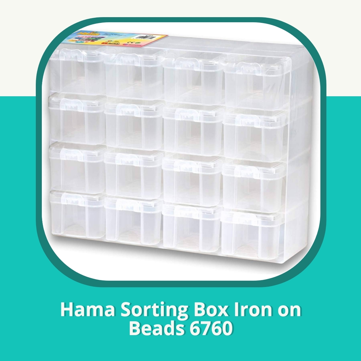 Anmeldelse af Hama Sorting Box Iron on Beads 6760