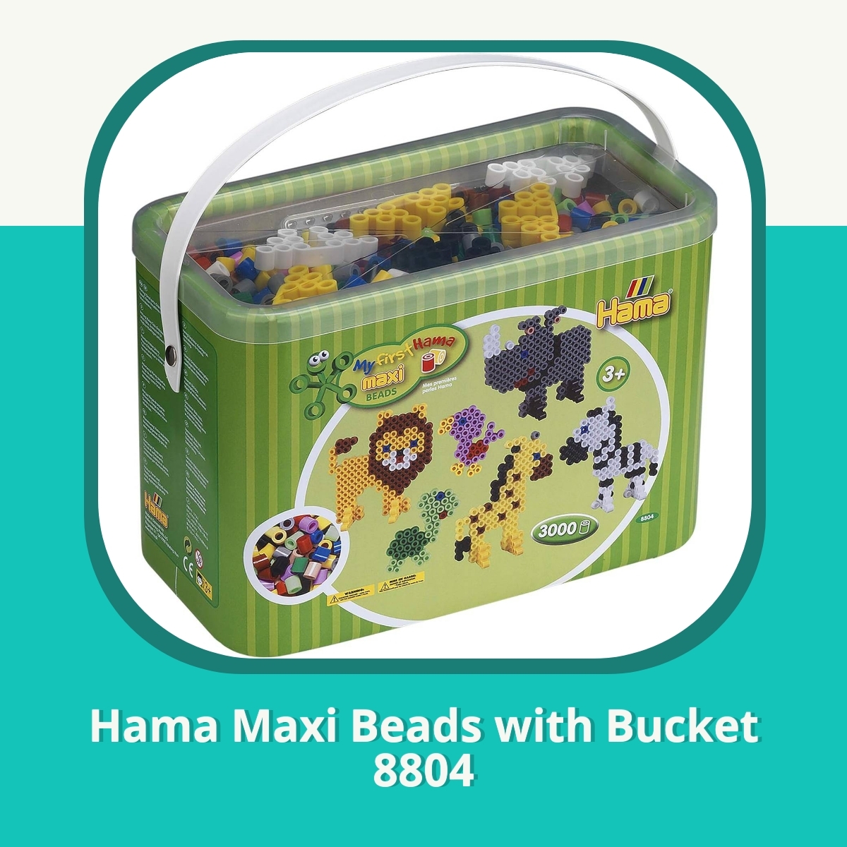 Anmeldelse af Hama Maxi Beads with Bucket 8804