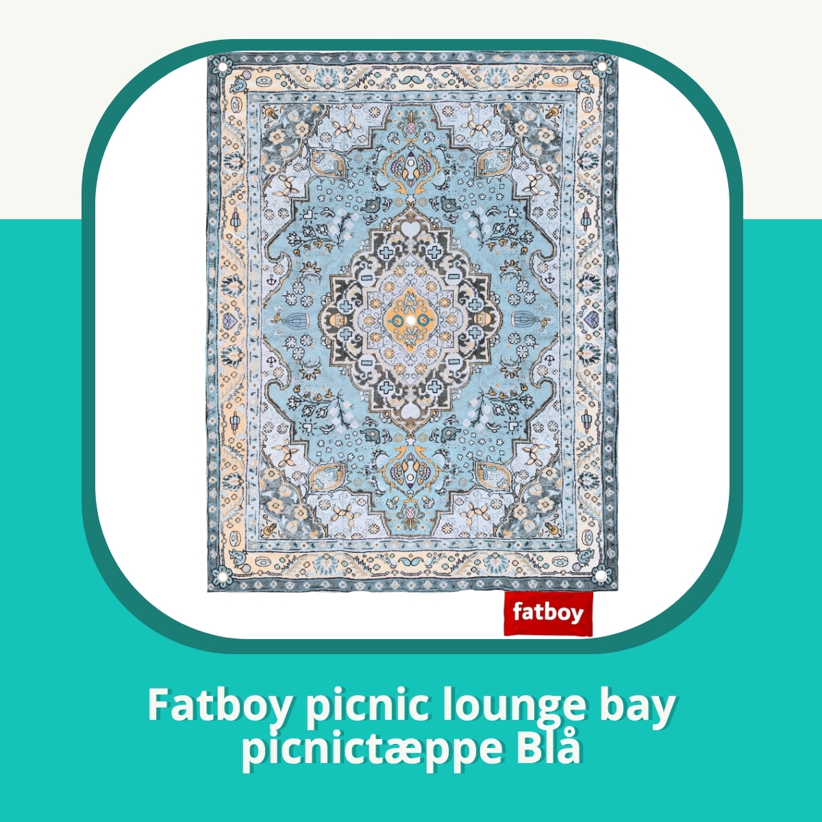 Anmeldelse af Fatboy picnic lounge bay picnictæppe Blå