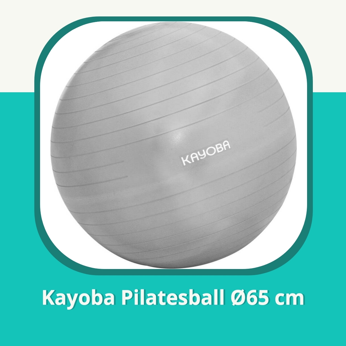 Anmeldelse af Kayoba Pilatesball Ø65 cm