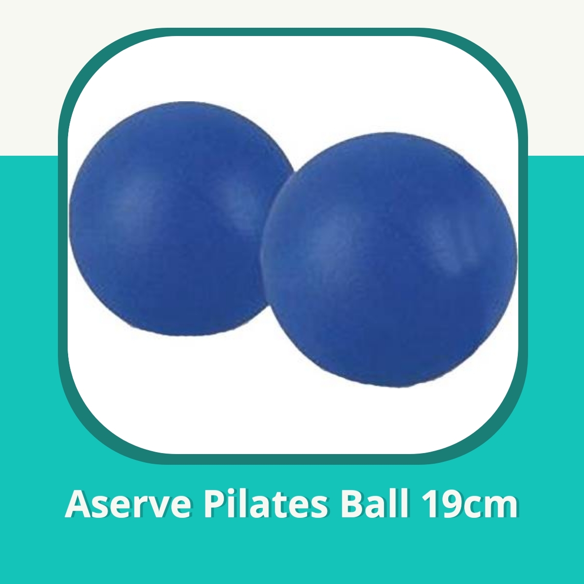 Anmeldelse af Aserve Pilates Ball 19cm