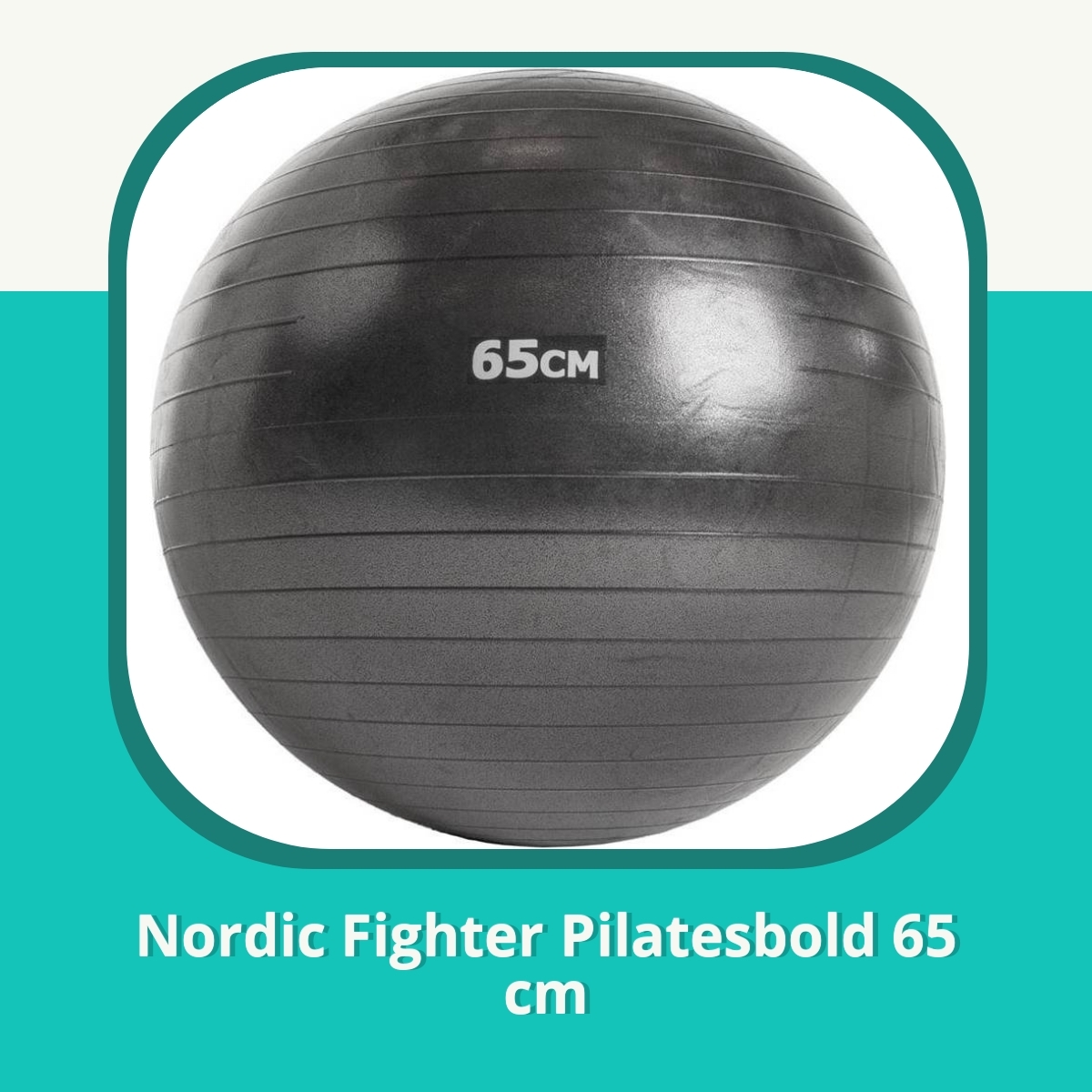 Anmeldelse af Nordic Fighter Pilatesbold 65 cm