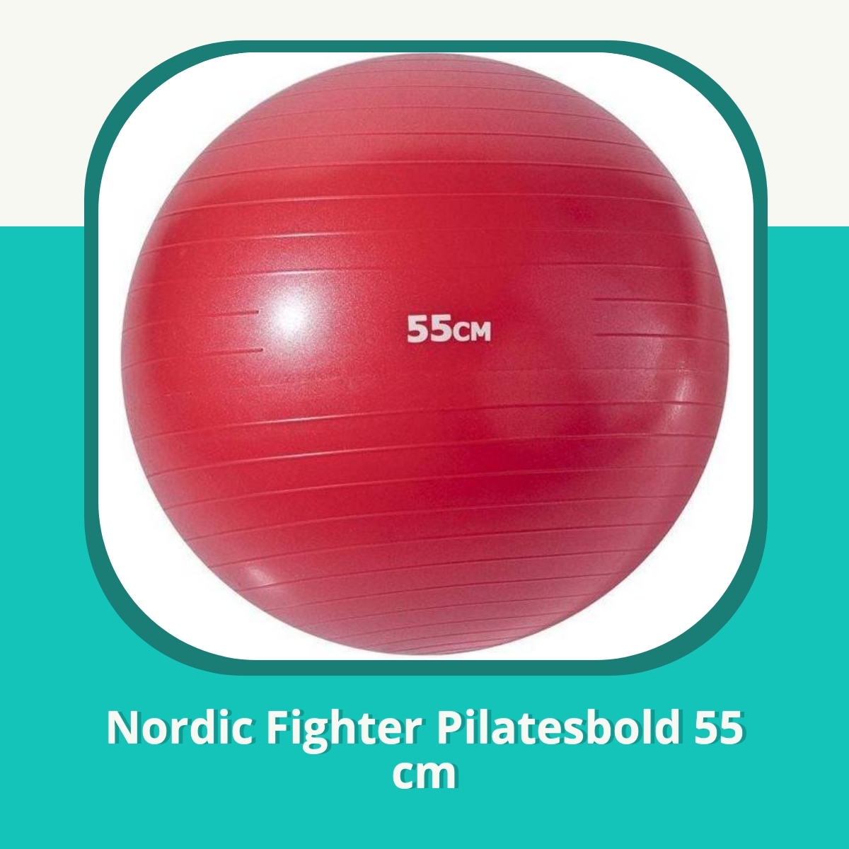 Anmeldelse af Nordic Fighter Pilatesbold 55 cm