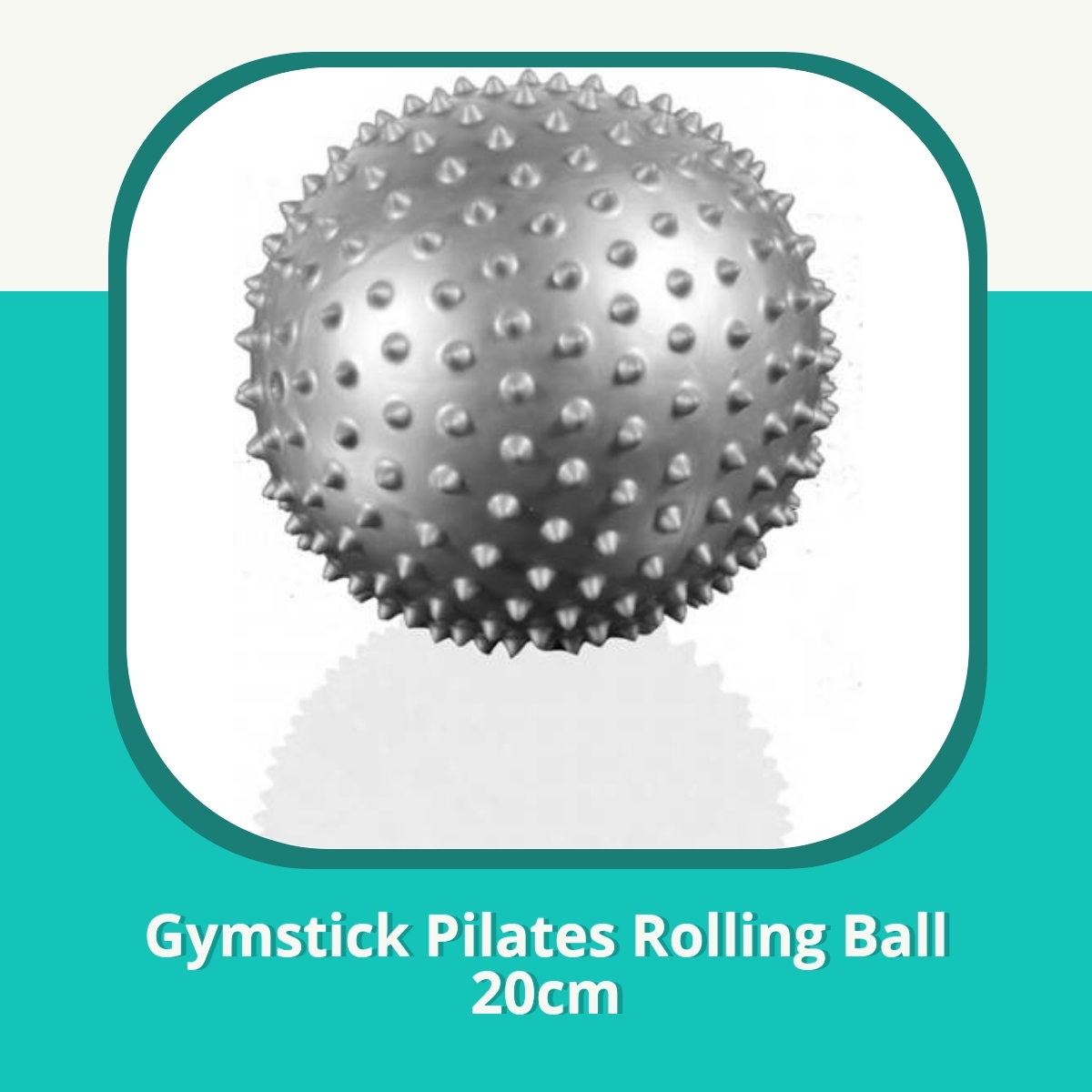 Recension af Gymstick Pilates Rolling Ball 20cm