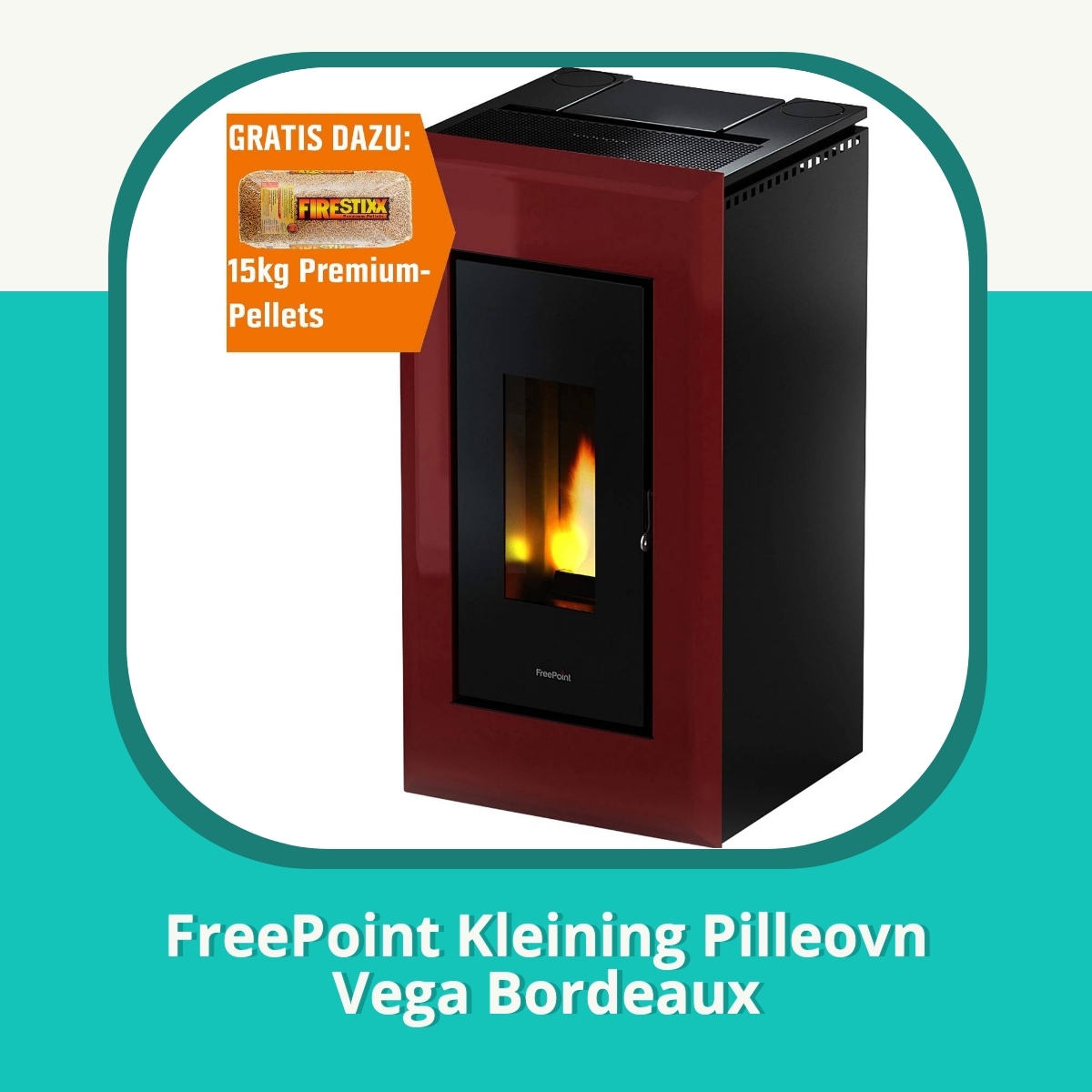 Anmeldelse af FreePoint Kleining Pilleovn Vega Bordeaux