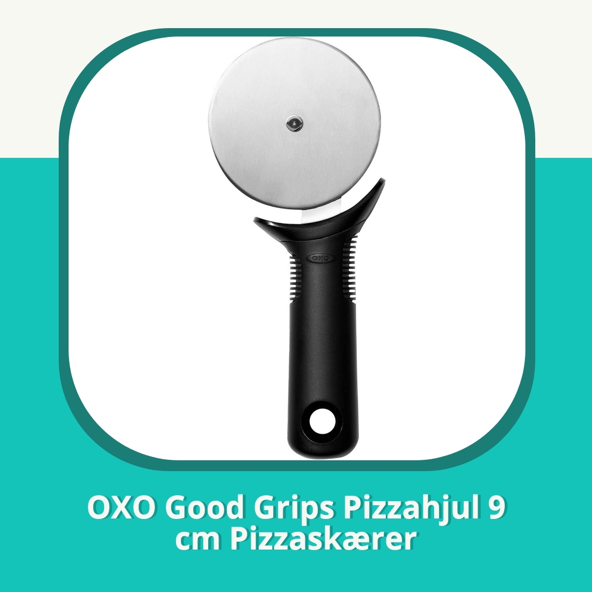 Anmeldelse af OXO Good Grips Pizzahjul 9 cm Pizzaskærer