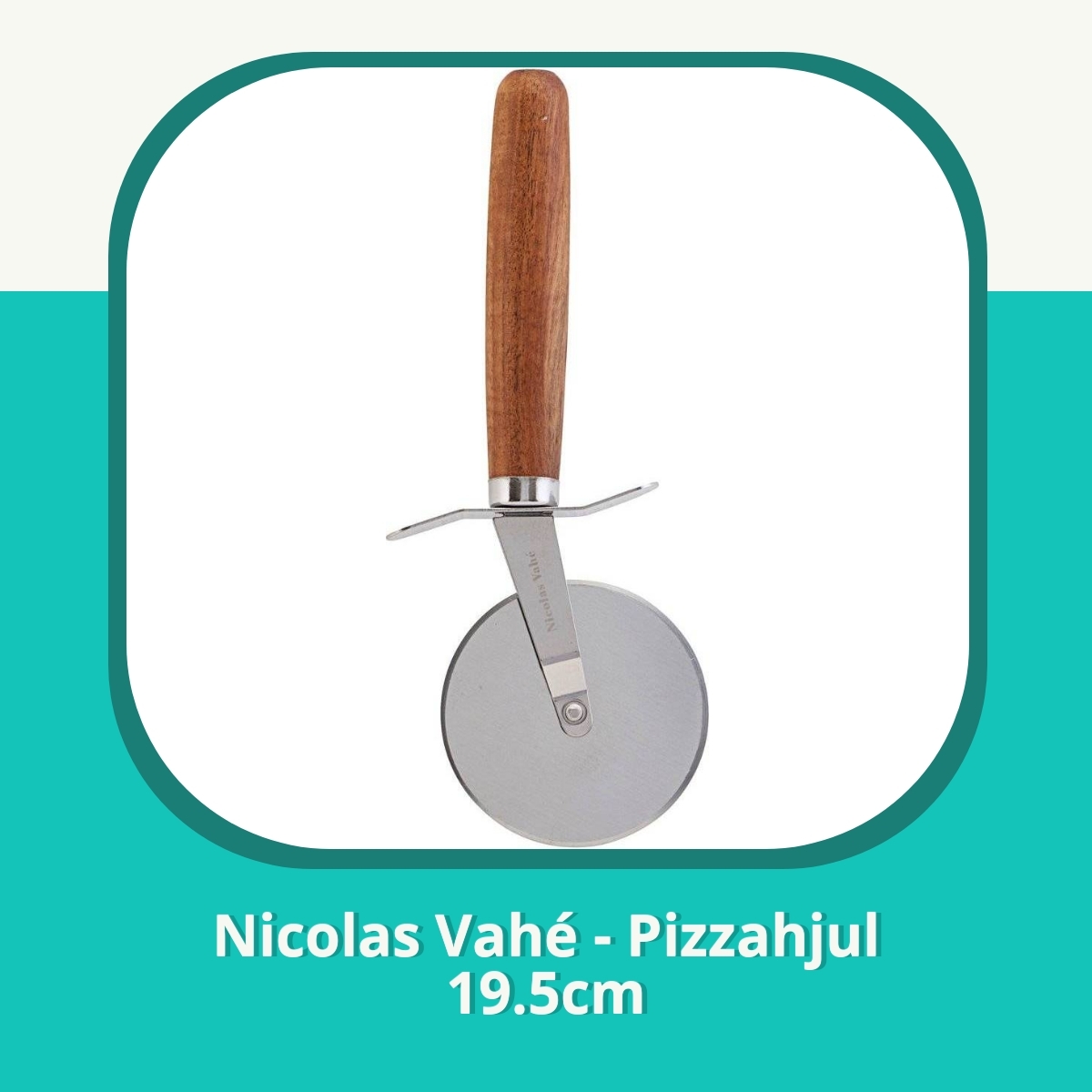 Anmeldelse af Nicolas Vahé - Pizzahjul 19.5cm