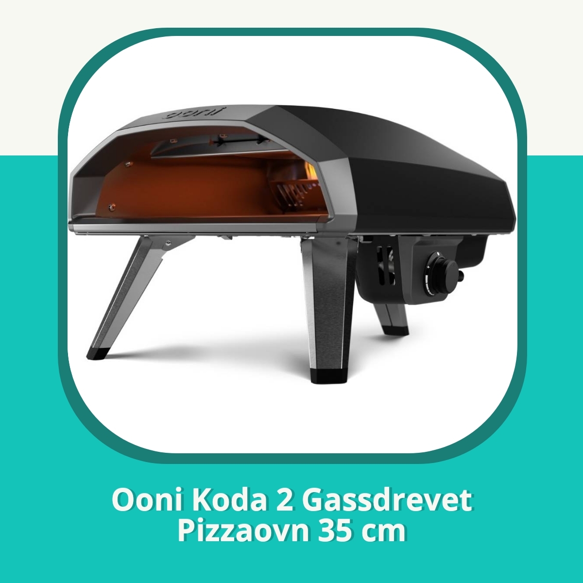 Anmeldelse af Ooni Koda 2 Gassdrevet Pizzaovn 35 cm