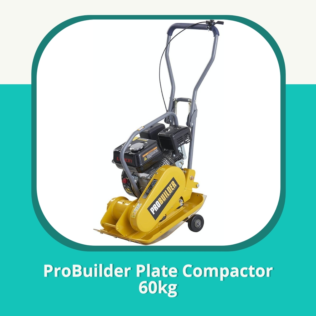 Anmeldelse af ProBuilder Plate Compactor 60kg