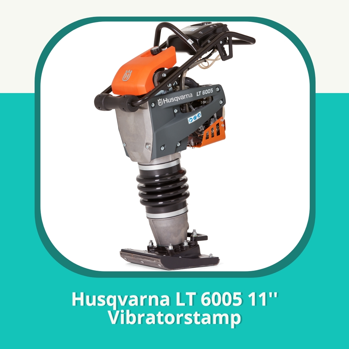 Anmeldelse af Husqvarna LT 6005 11'' Vibratorstamp