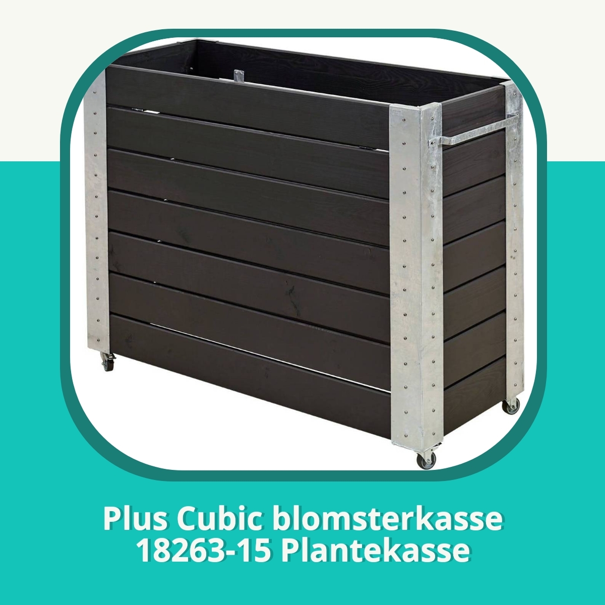 Anmeldelse af Plus Cubic blomsterkasse 18263-15 Plantekasse