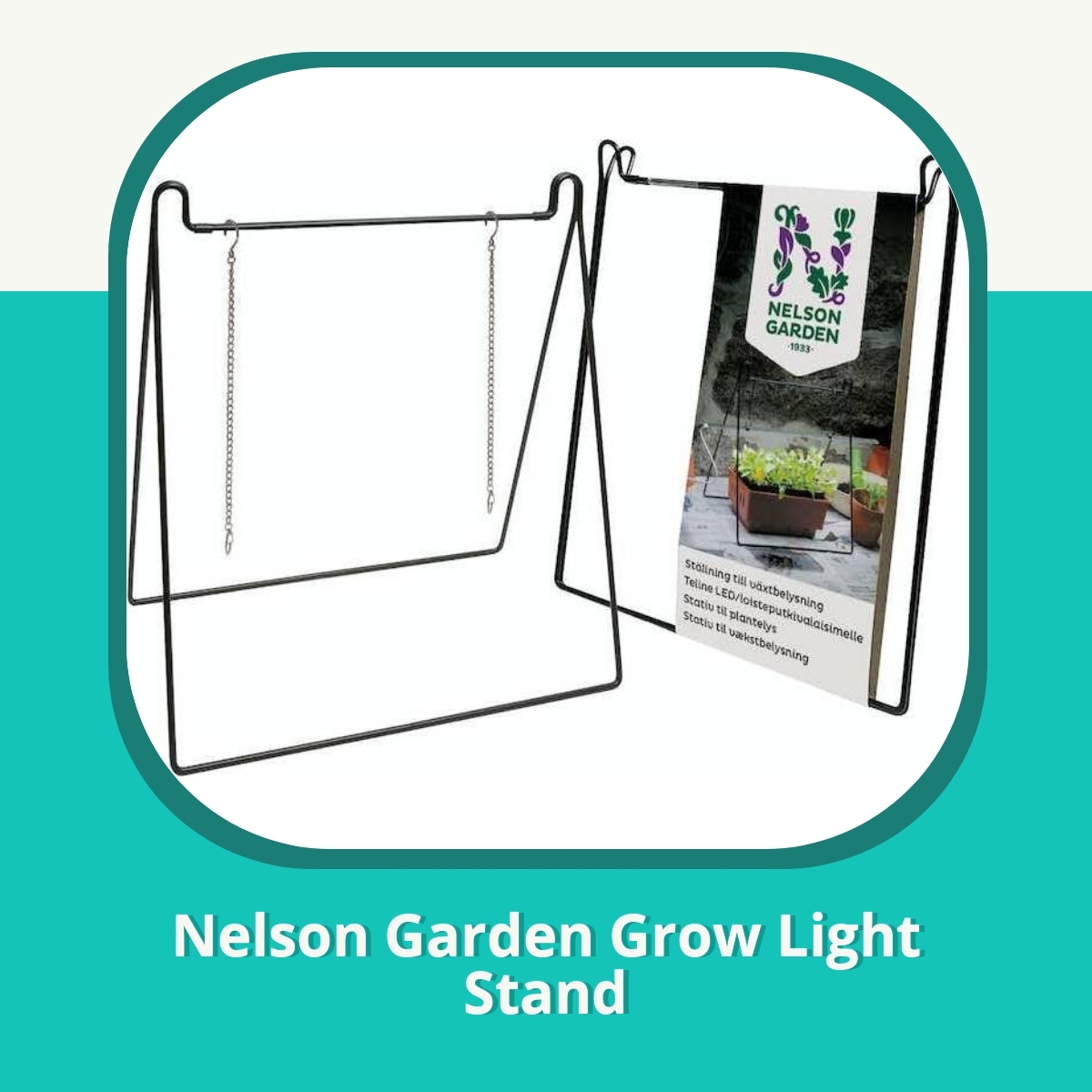 Anmeldelse af Nelson Garden Grow Light Stand