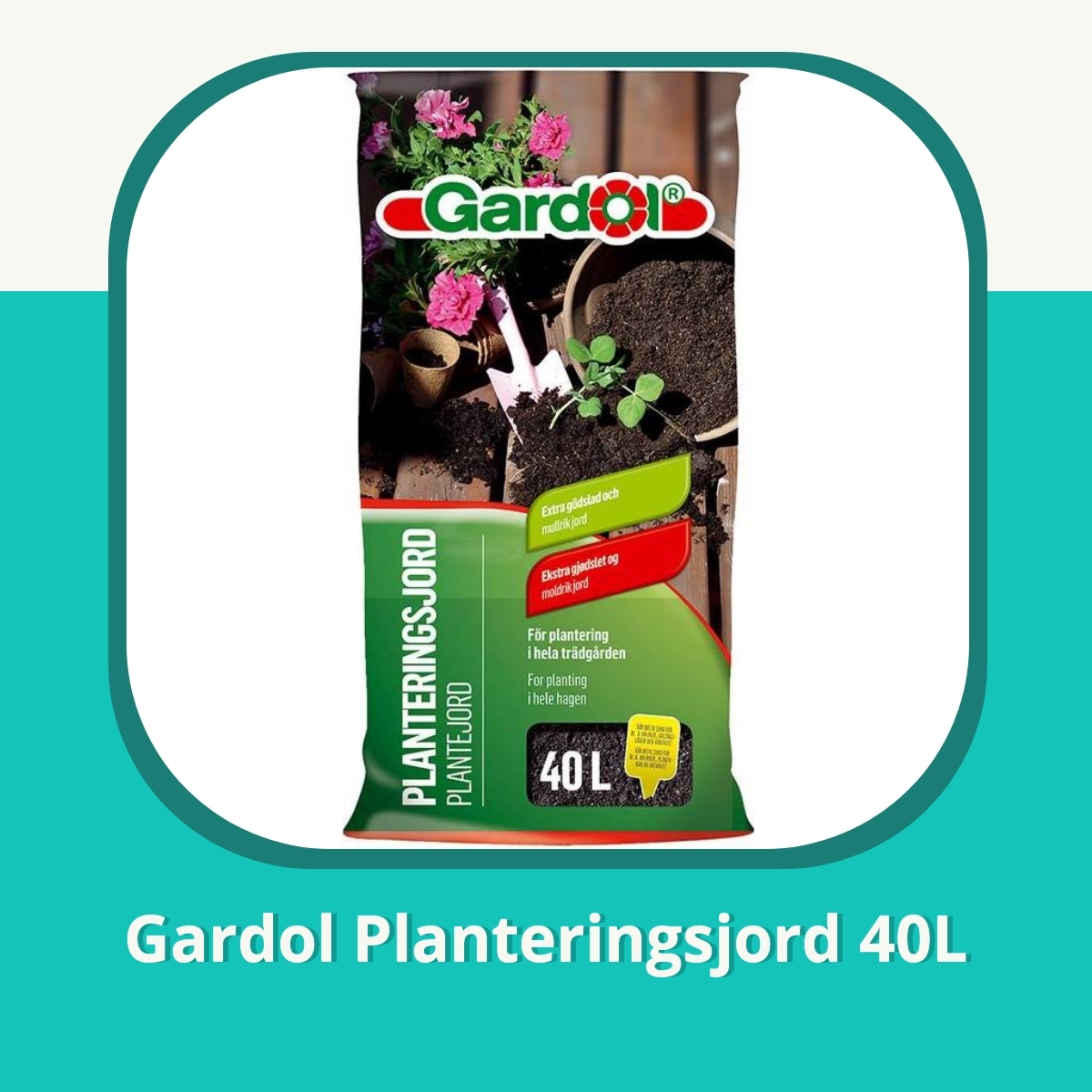 Recension af Gardol Planteringsjord 40L