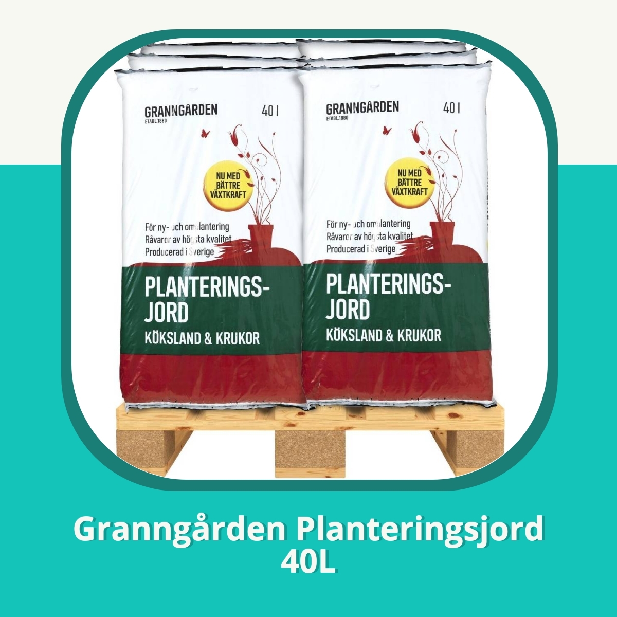 Recension af Granngården Planteringsjord 40L