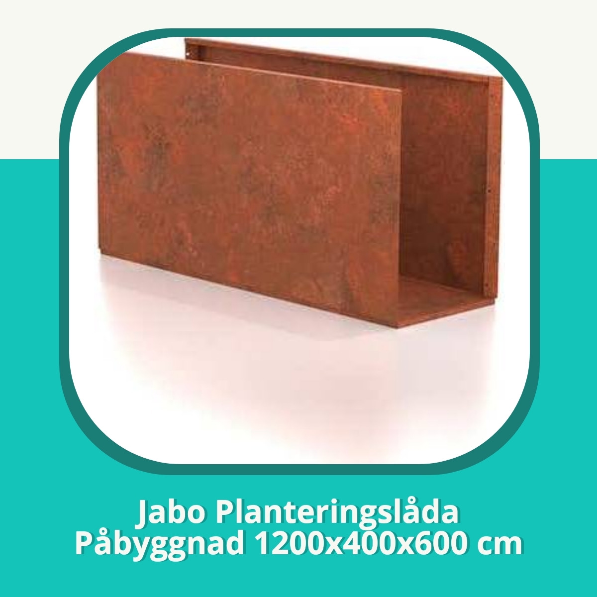 Recension af Jabo Planteringslåda Påbyggnad 1200x400x600 cm