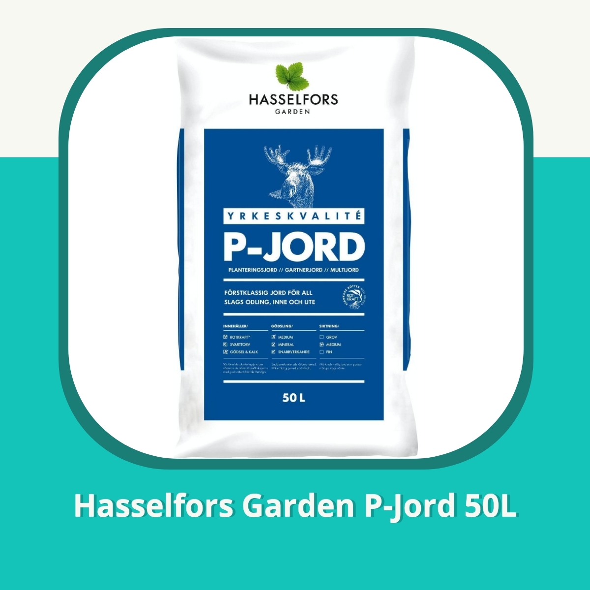 Recension Hasselfors Garden P-Jord 50L