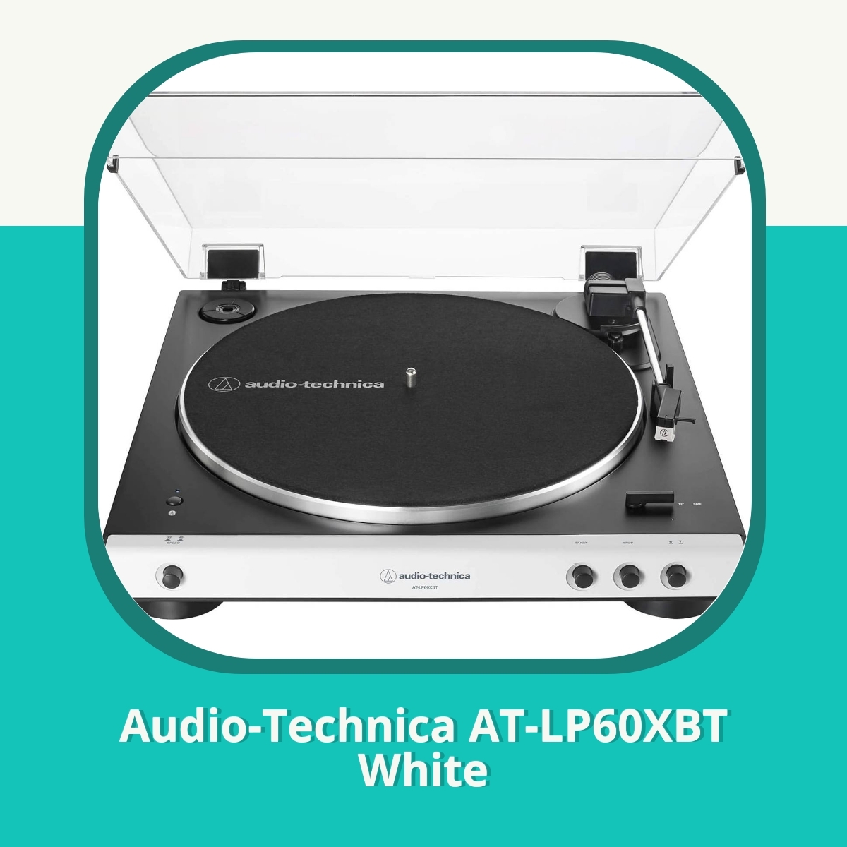 Anmeldelse Audio-Technica AT-LP60XBT White