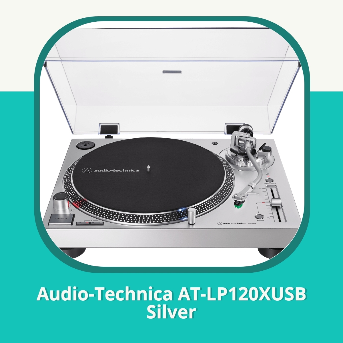 Anmeldelse af Audio-Technica AT-LP120XUSB Silver