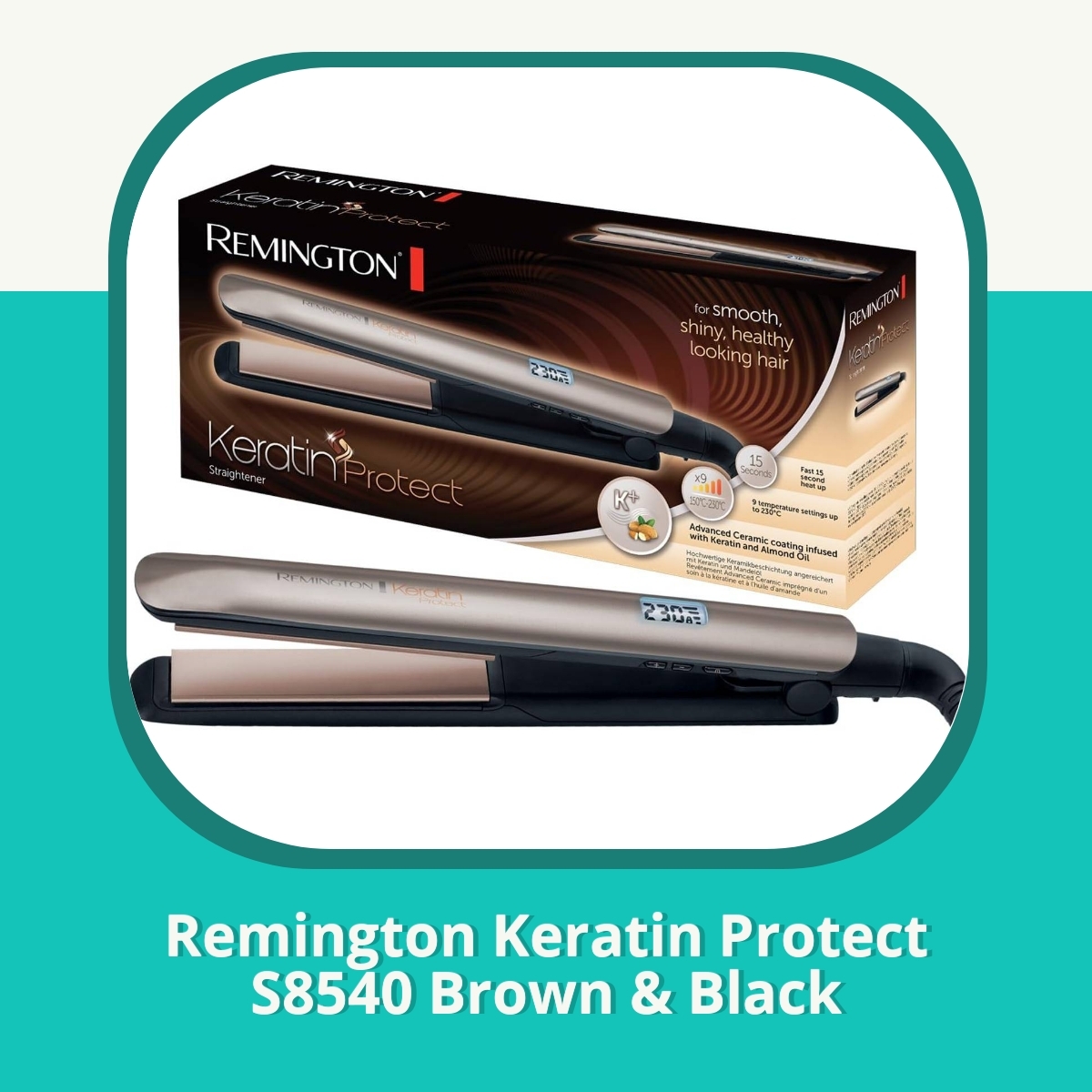 Recension af Remington Keratin Protect S8540 Brown & Black