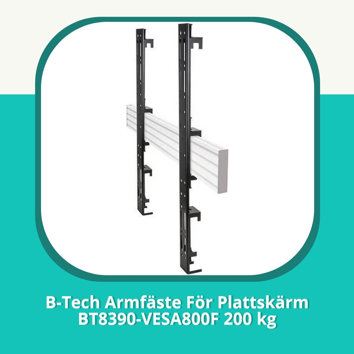 Recension af B-Tech Armfäste För Plattskärm BT8390-VESA800F 200 kg