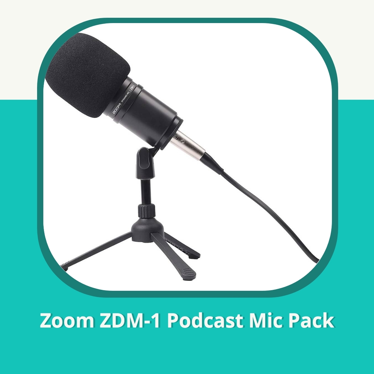 Anmeldelse af Zoom ZDM-1 Podcast Mic Pack