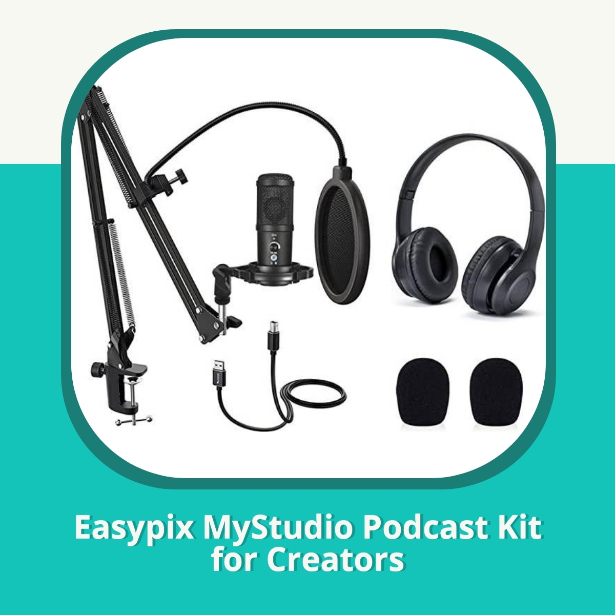 Anmeldelse af Easypix MyStudio Podcast Kit for Creators