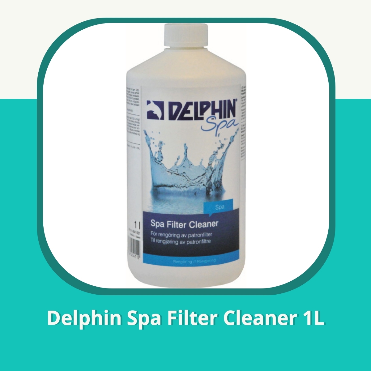 Recension af Delphin Spa Filter Cleaner 1L