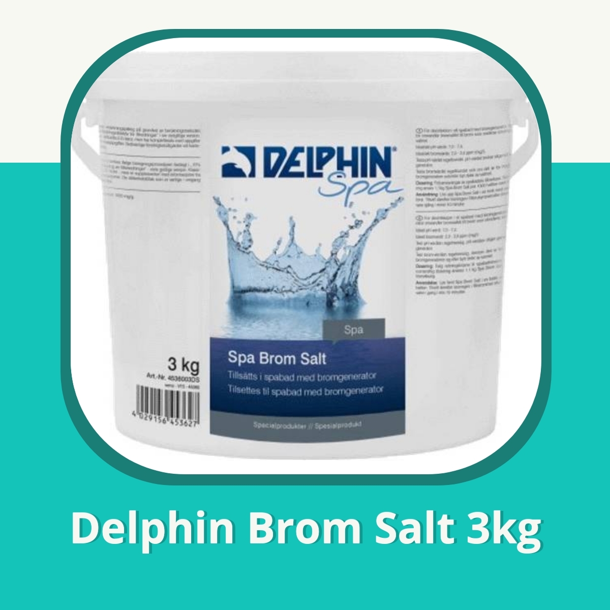 Recension Delphin Brom Salt 3kg
