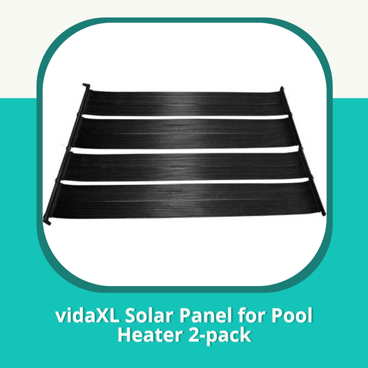 Anmeldelse af vidaXL Solar Panel for Pool Heater 2-pack