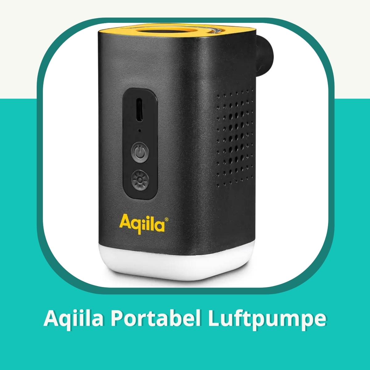 Anmeldelse af Aqiila Portabel Luftpumpe