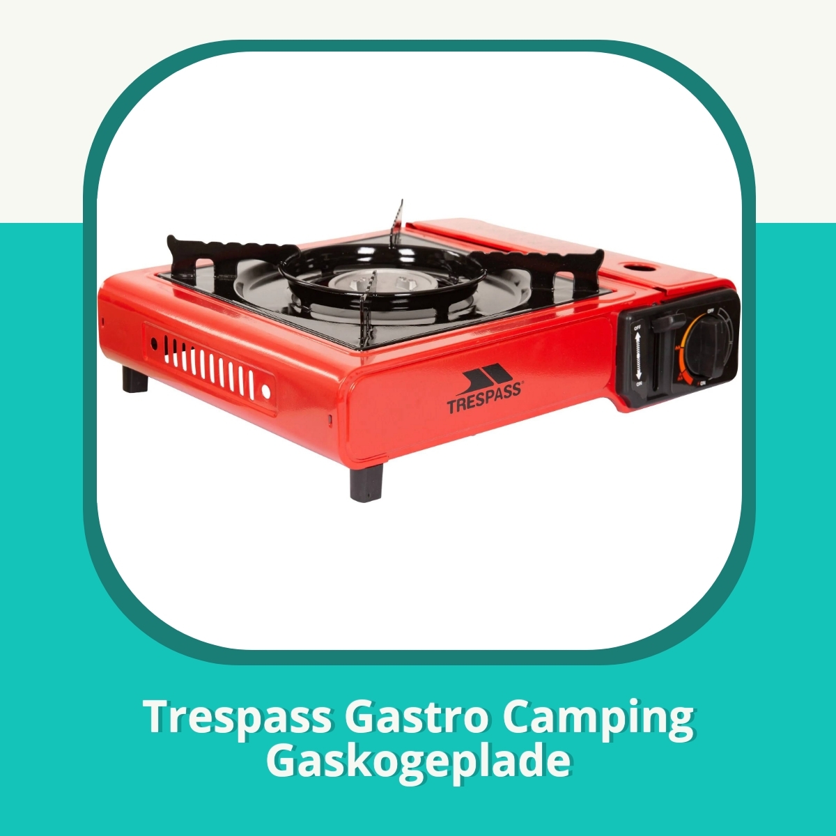 Anmeldelse af Trespass Gastro Camping Gaskogeplade