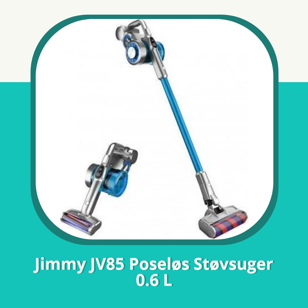 Anmeldelse af Jimmy JV85 Poseløs Støvsuger 0.6 L