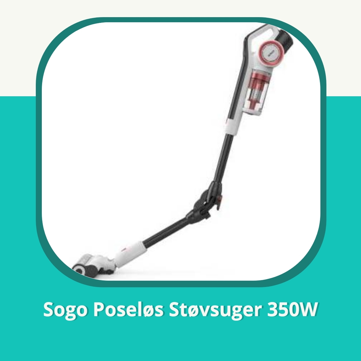 Anmeldelse af Sogo Poseløs Støvsuger 350W