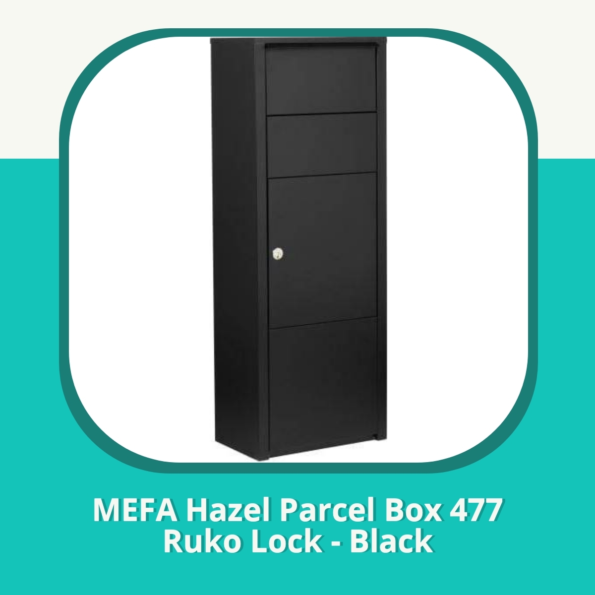 Anmeldelse af MEFA Hazel Parcel Box 477 Ruko Lock - Black