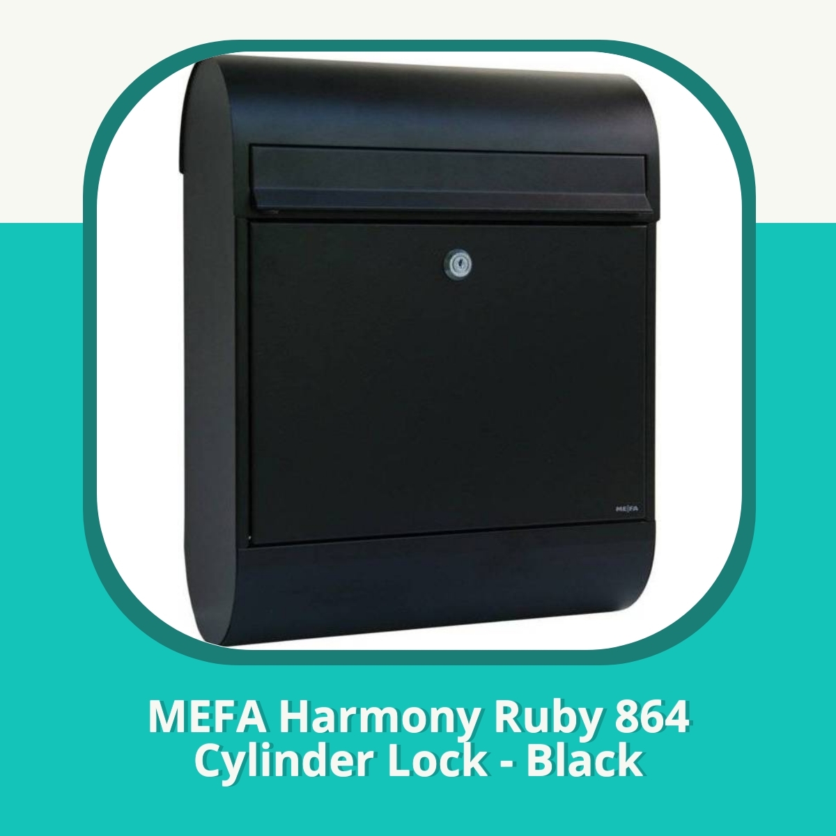 Anmeldelse af MEFA Harmony Ruby 864 Cylinder Lock - Black