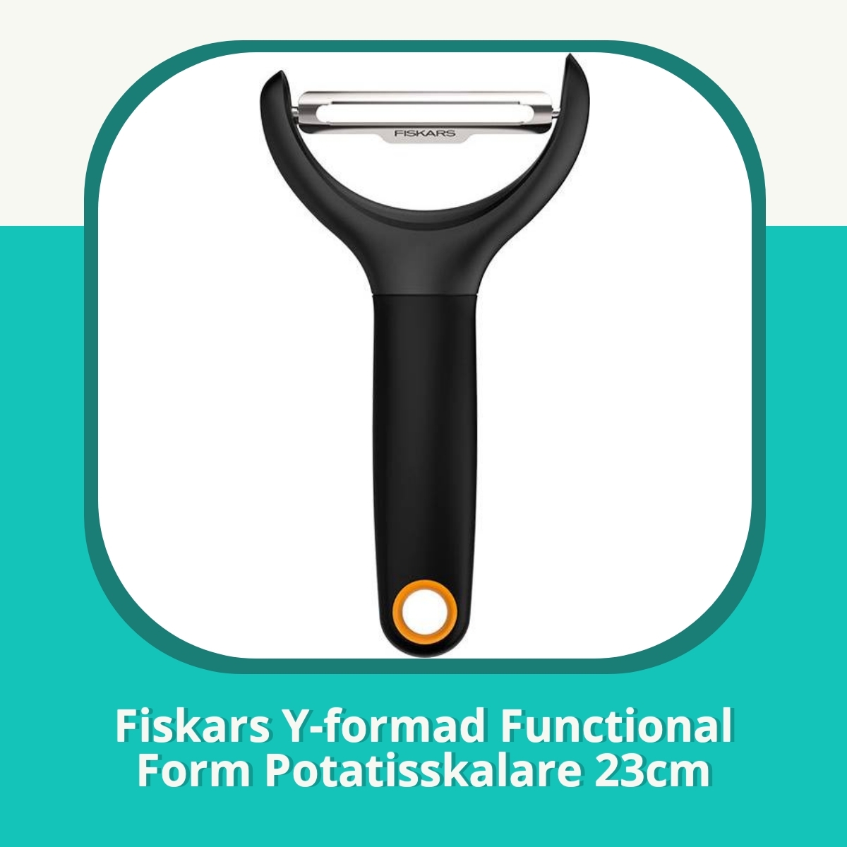 Recension af Fiskars Y-formad Functional Form Potatisskalare 23cm